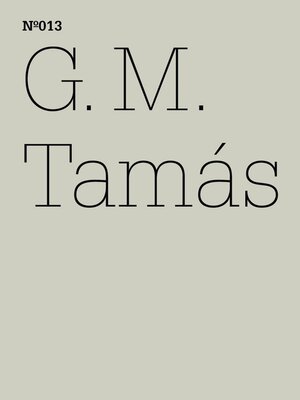 cover image of G.M. Tamás